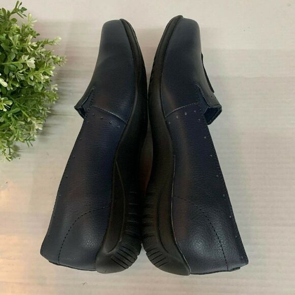 Easy Street Women Purpose Slip On Flat Loafers Navy Comfort Footbed - Picture 5 of 8